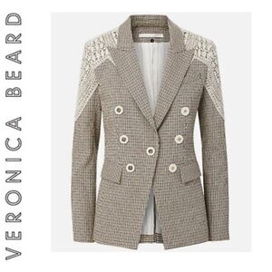 NWT - Veronica Beard - Faithon Dickey Blazer Jacket - Size 6